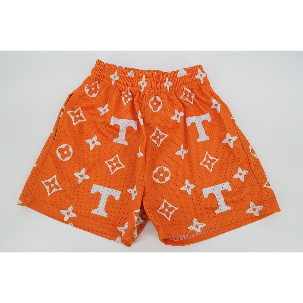 Dark Horse Tennessee Volunteers Orange LV Style Mesh Shorts‎ Men's Small RARE